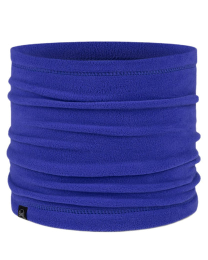 Ultramarine Coloured Buff Polar Neck Warmer on white background 
