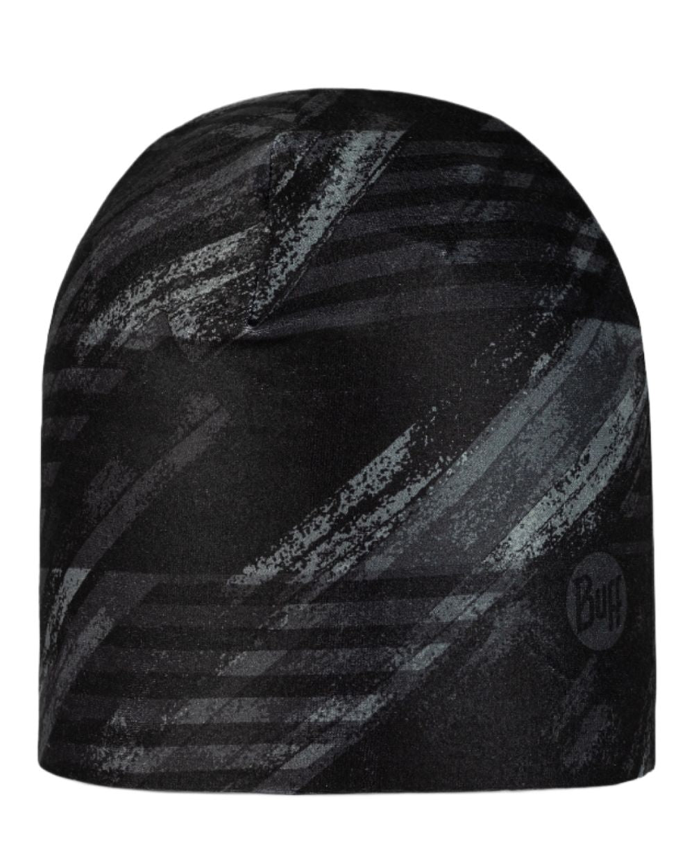 Bardeen Black Coloured Buff Thermonet Beanie on white background 