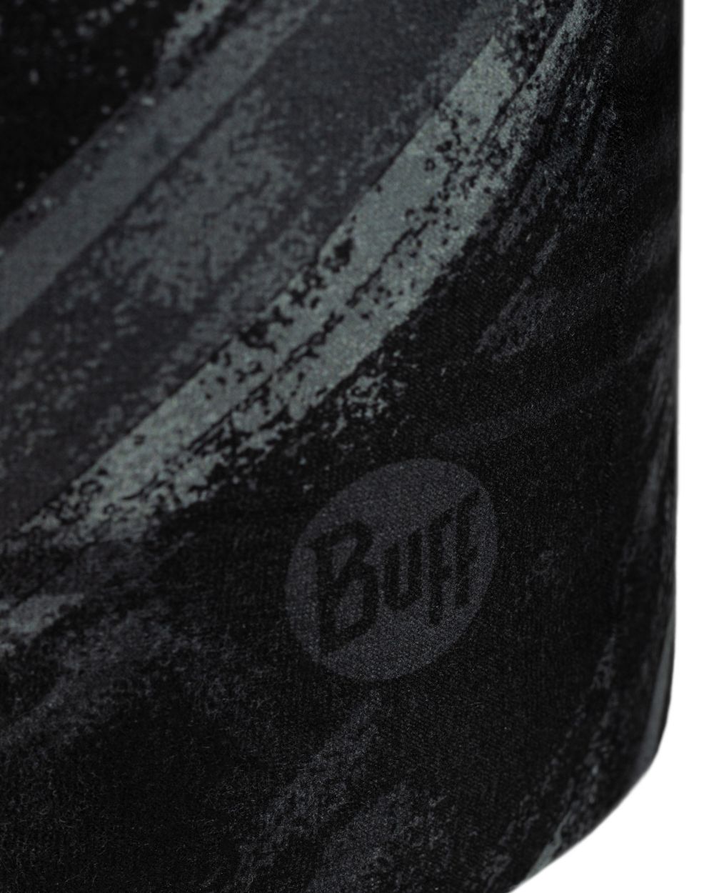 Bardeen Black Coloured Buff Thermonet Beanie on white background 