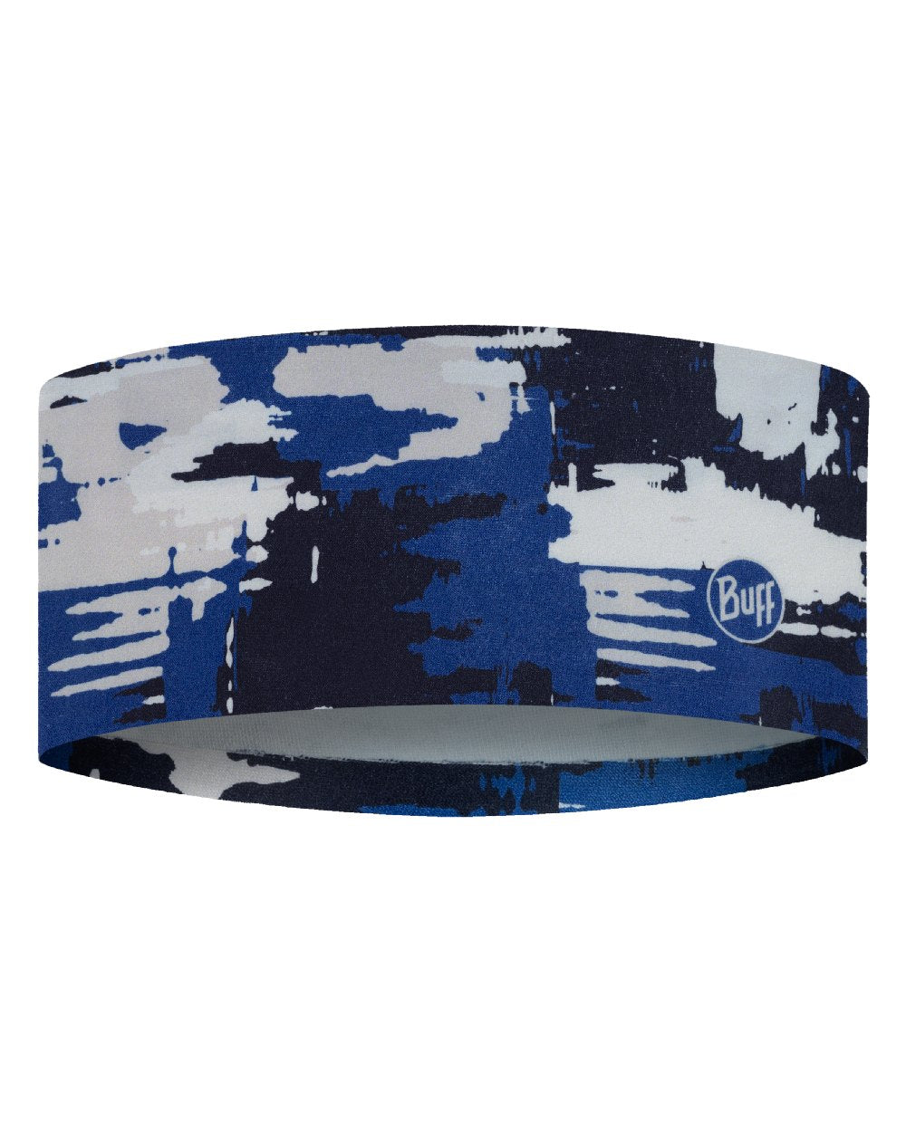 Briky Cobalt Coloured Buff Thermonet Headband on white background 