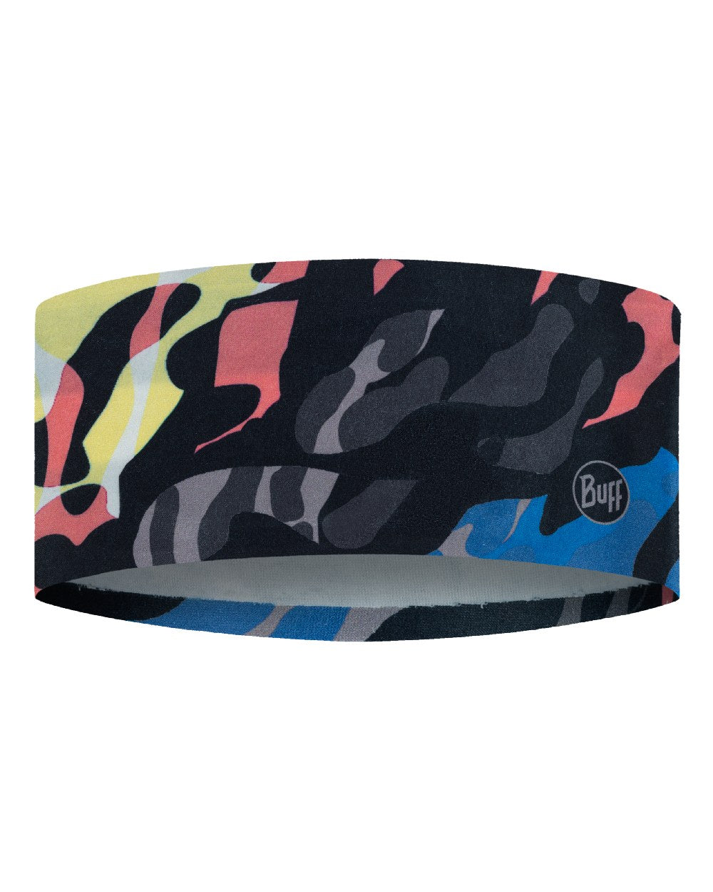 Enphi Multi Coloured Buff Thermonet Headband on white background 