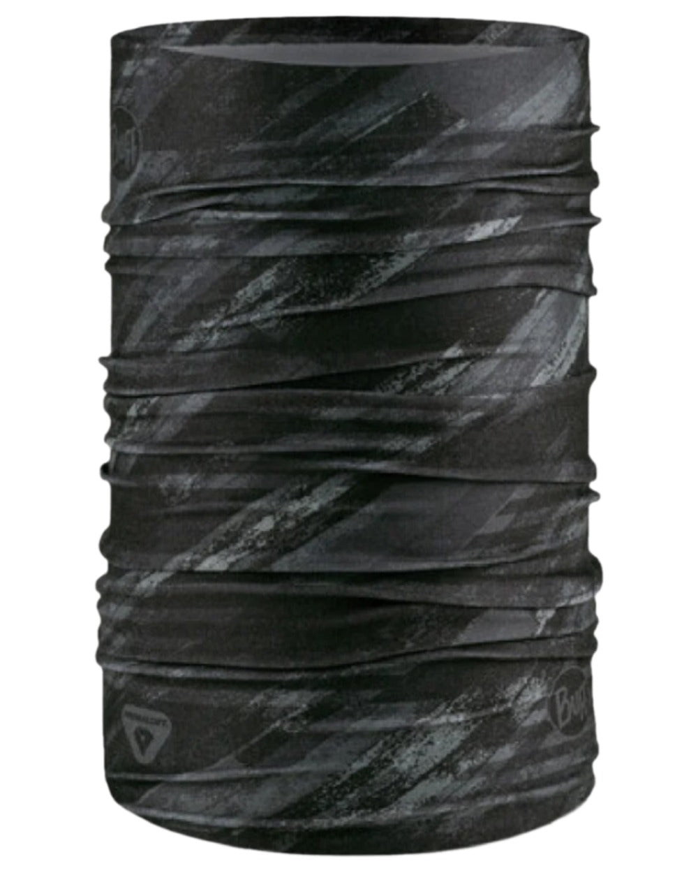 Bardeen Graphite Coloured Buff Thermonet Neckwear on white background 