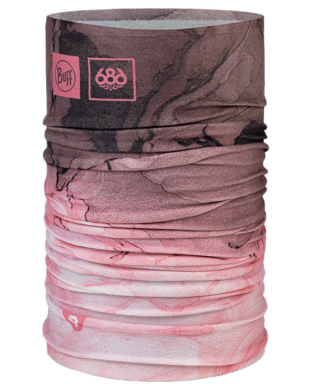 Cloudbreaker Pink Coloured Buff Thermonet Neckwear on white background 