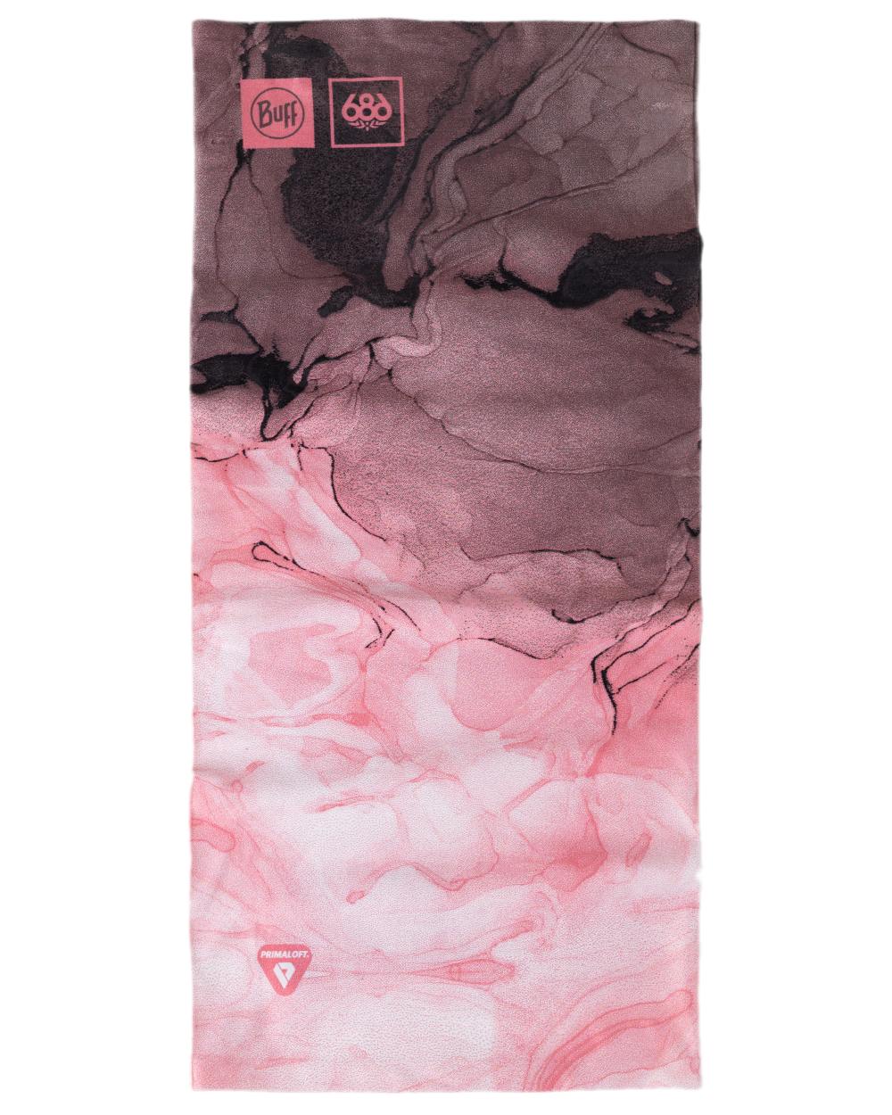 Cloudbreaker Pink Coloured Buff Thermonet Neckwear on white background 