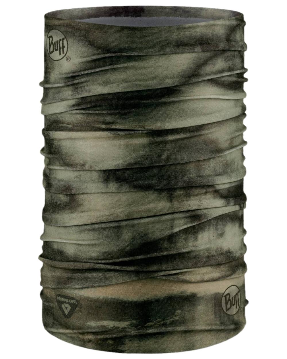 Fust Camouflage Coloured Buff Thermonet Neckwear on white background 