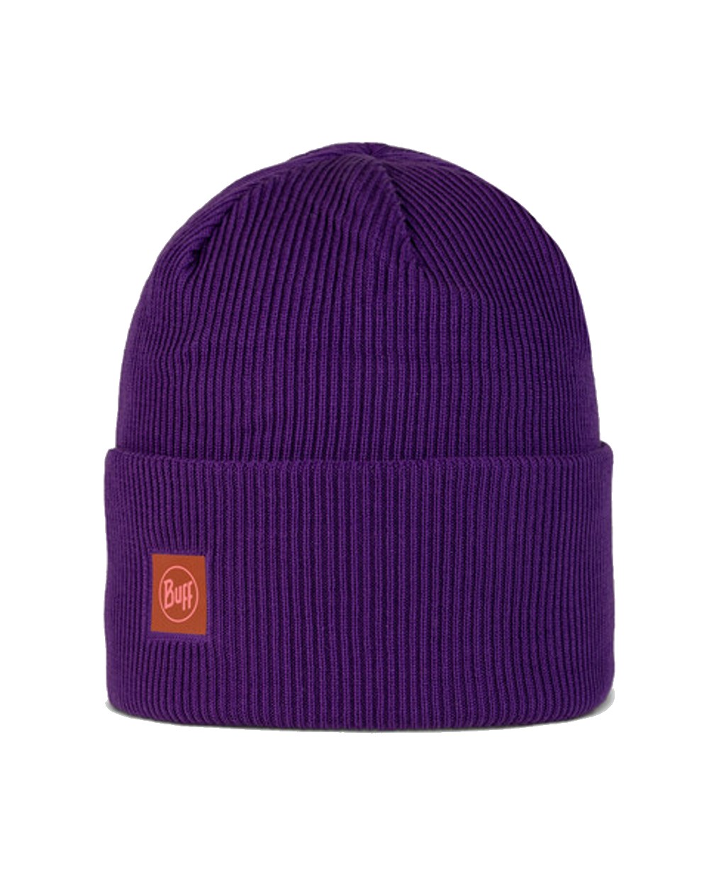 Buff CrossKnit Beanie in Purple 