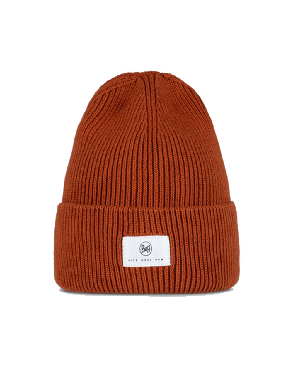 Buff Drisk Knitted Beanie in Cinnamon 