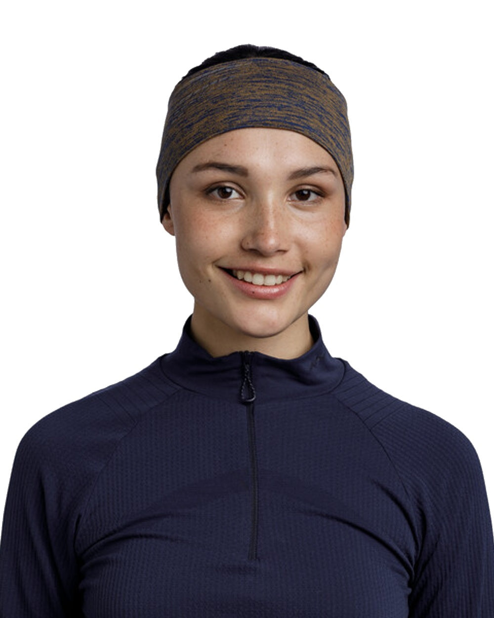 Buff DryFlx Headband in Brindle Brown 