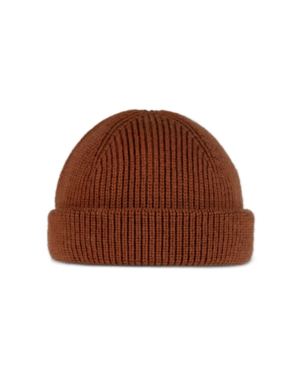 Buff Ervin Knitted Beanie in Cinnamon 