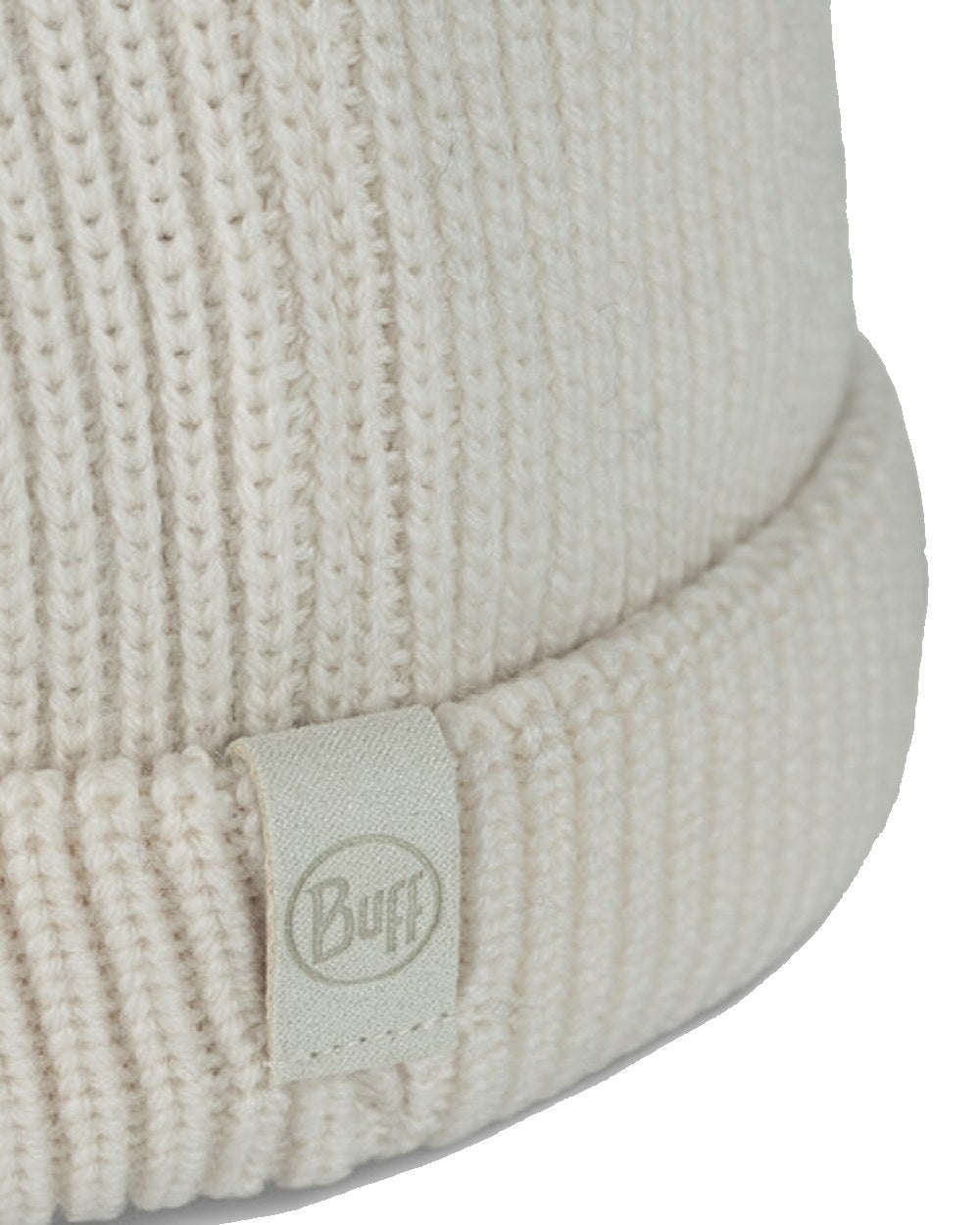 Buff Ervin Knitted Beanie in Ice 