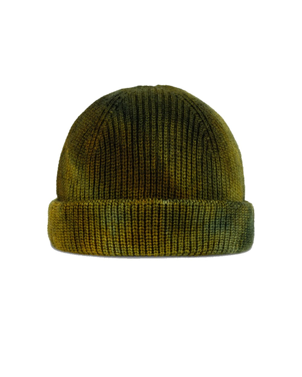 Buff Ervin Knitted Beanie in Khaki 