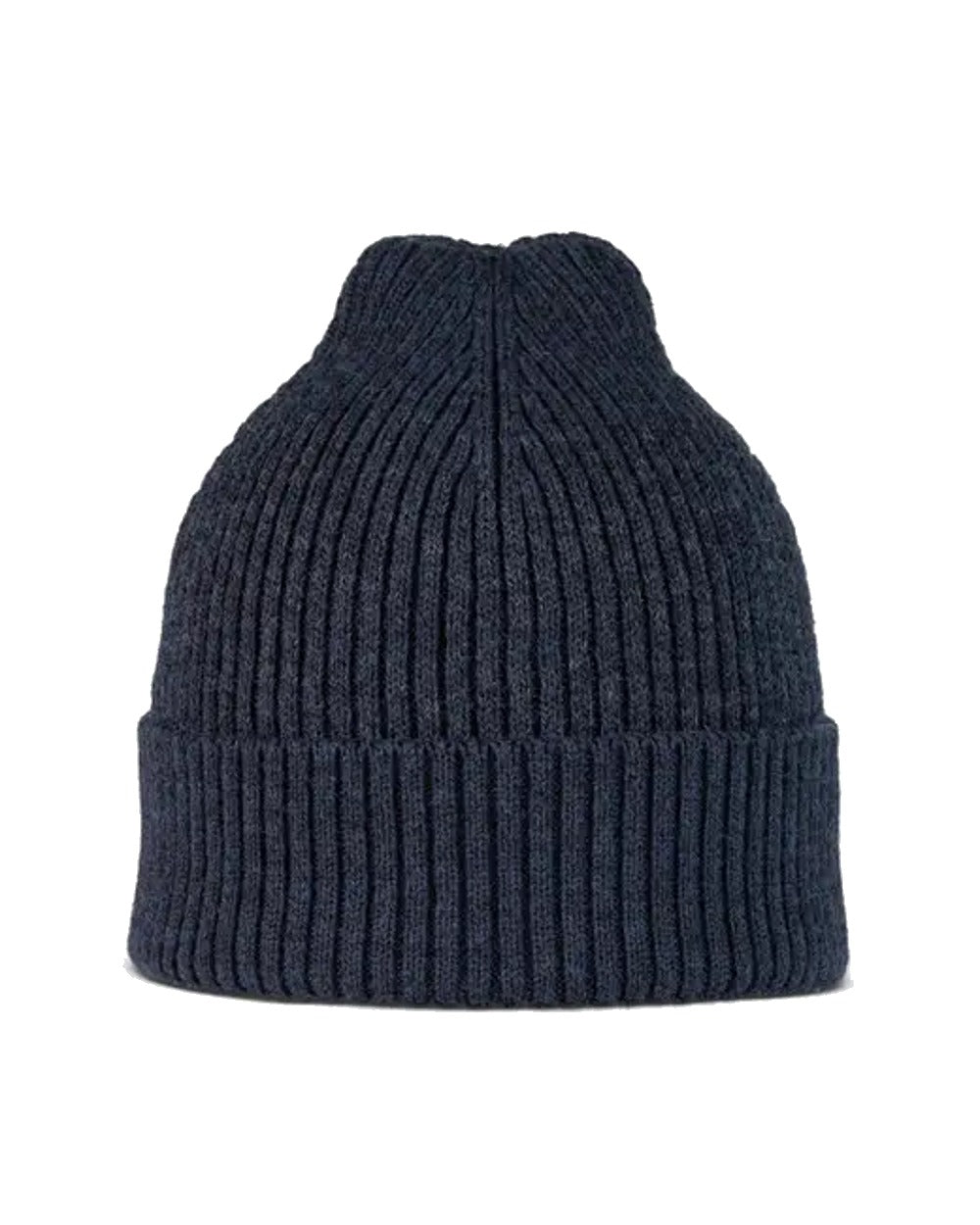 Buff Merino Active Beanie in Night Blue 