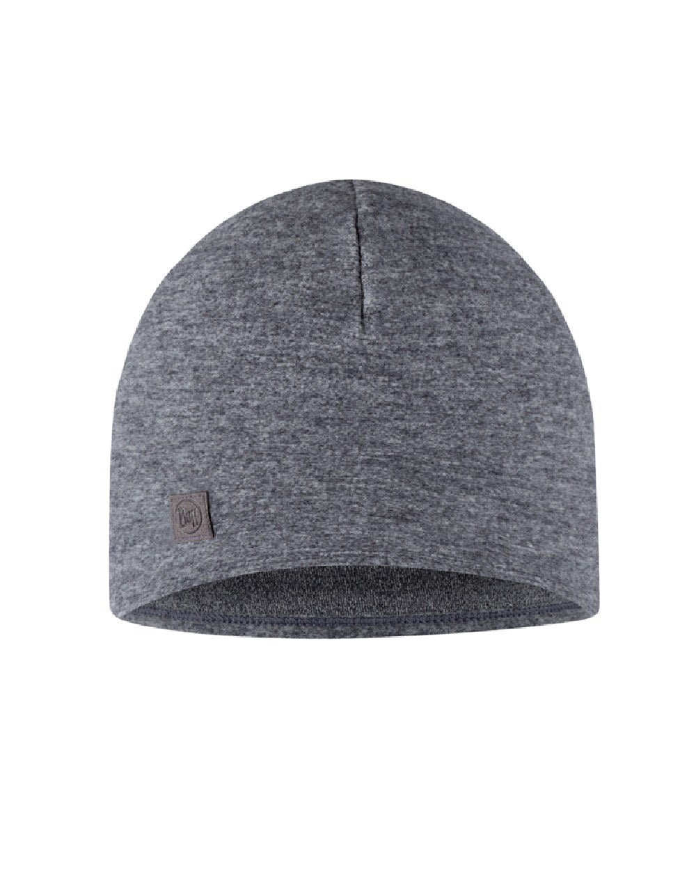 Buff Merino Fleece Beanie in Grey 