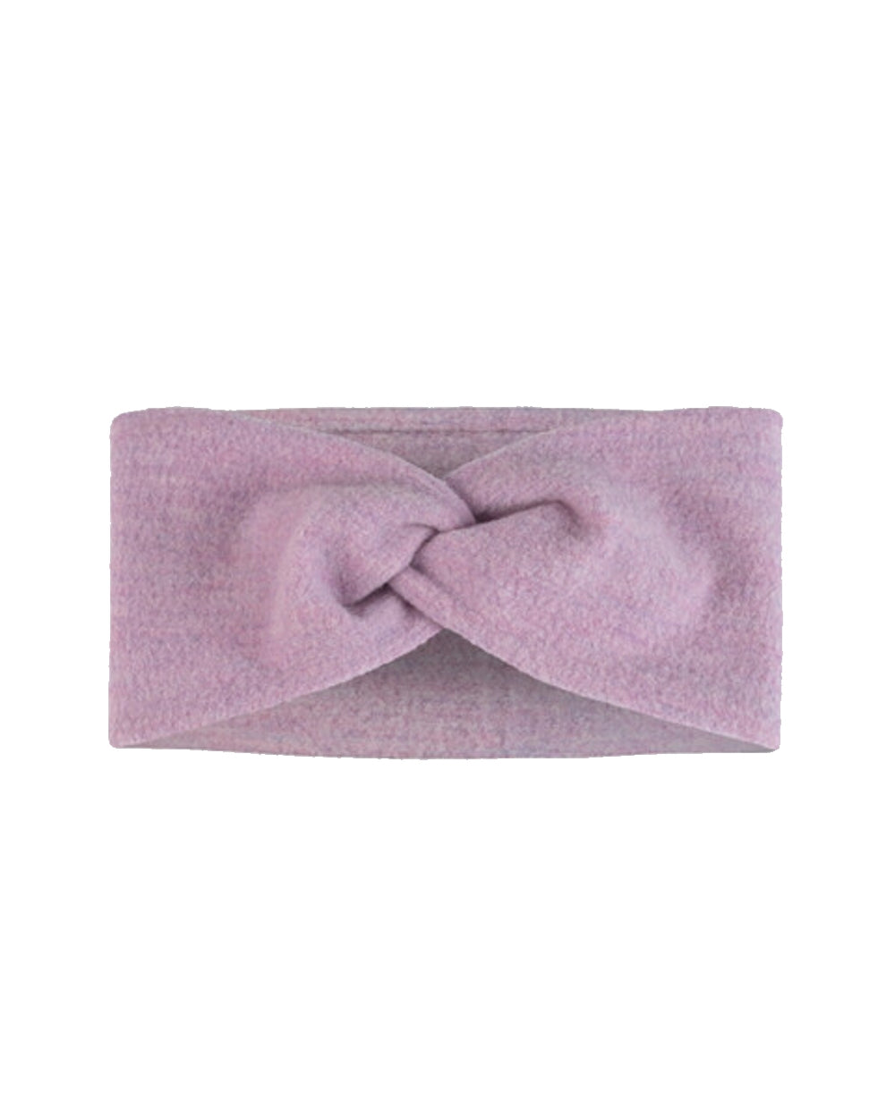 Buff Merino Fleece Headband in Lilac Sand 