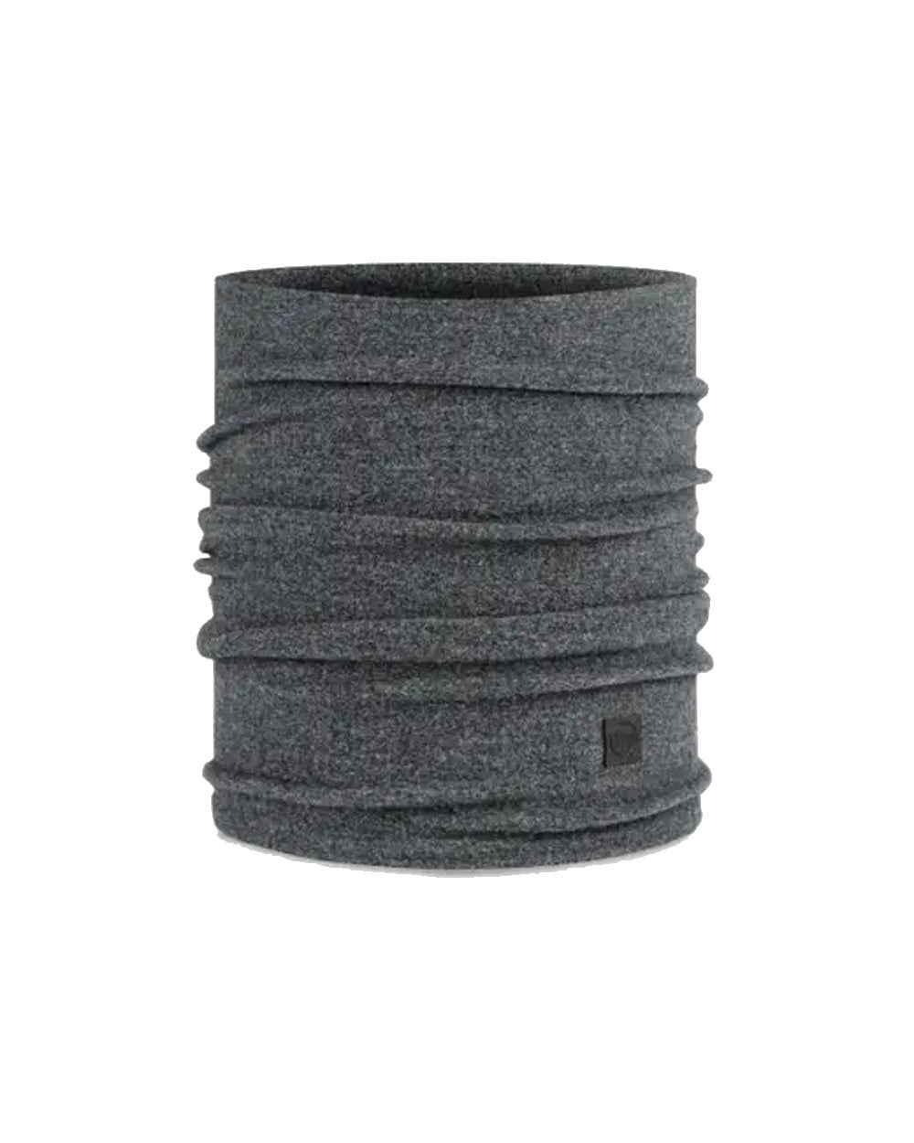 Buff Merino Fleece Neck Warmer in Grey 