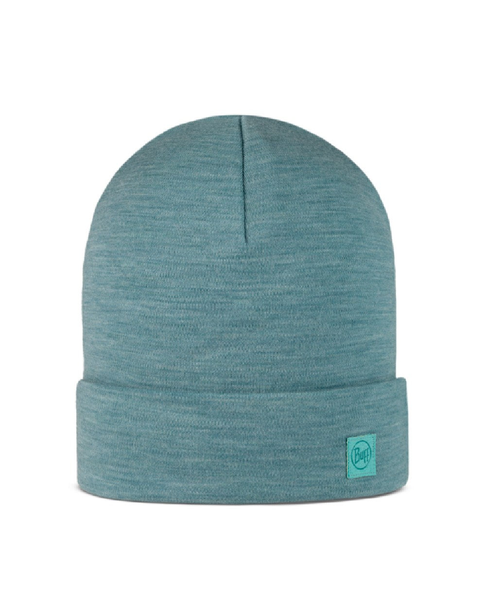 Buff Merino Heavyweight Beanie in Pool 