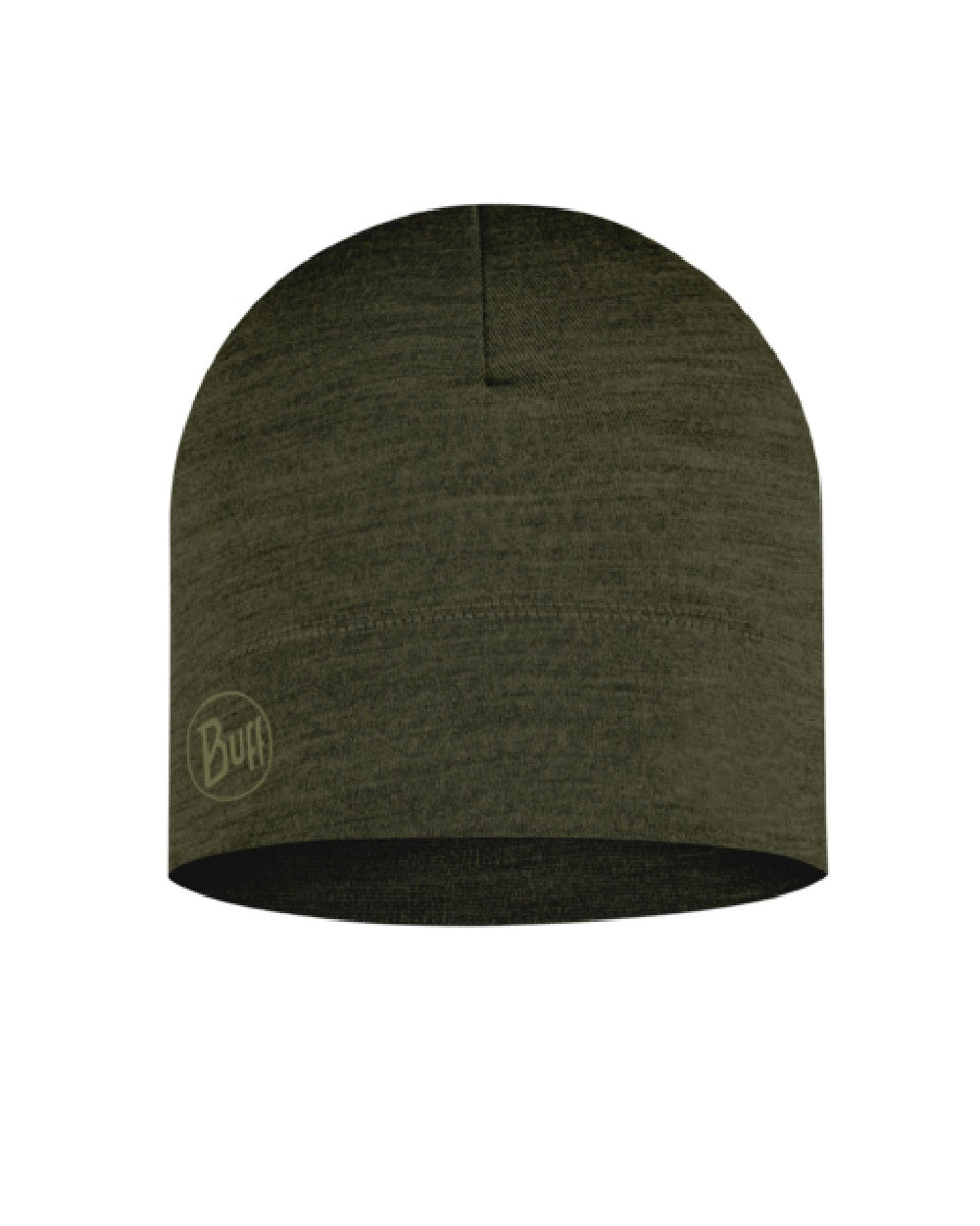 Buff Merino Lightweight Beanie in Bark 