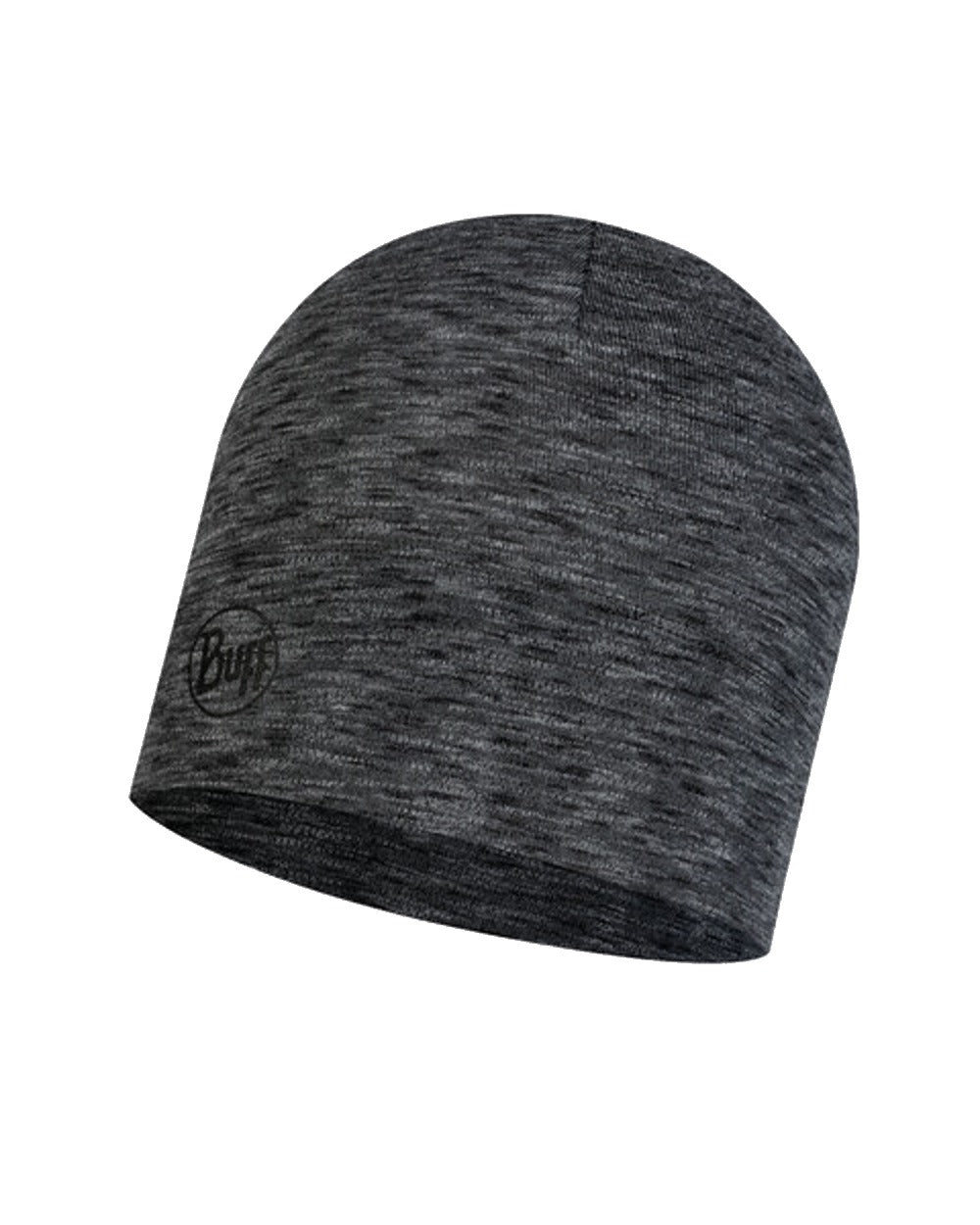 Buff Merino Midweight Beanie in Graphite 