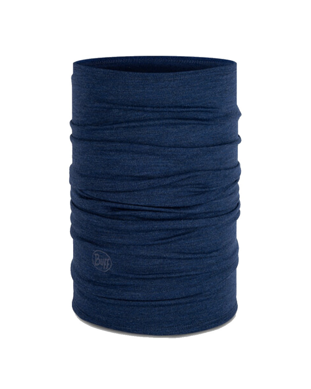 Buff Merino Midweight Neckwear in Cobalt 