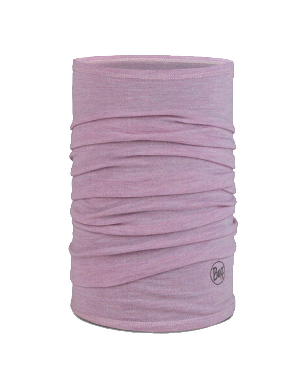 Buff Merino Midweight Neckwear in Lilac Sand 