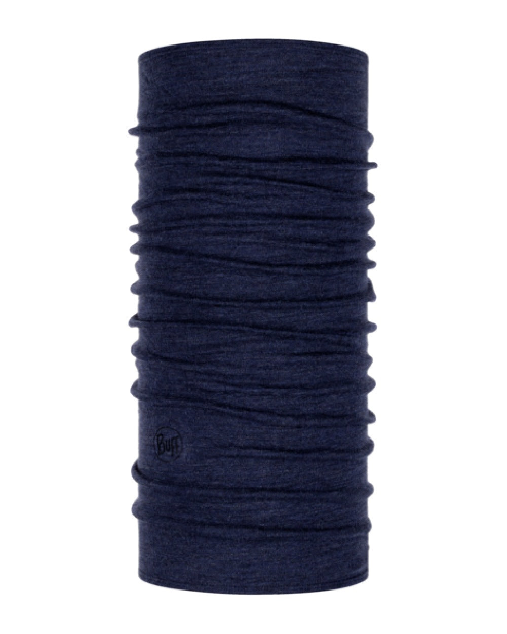 Buff Merino Midweight Neckwear in Night Blue 