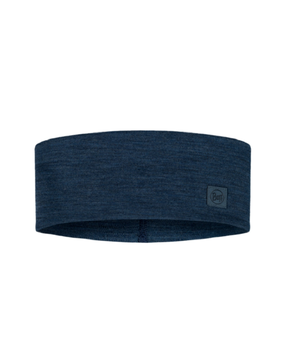 Buff Merino Wide Headband in Night Blue 