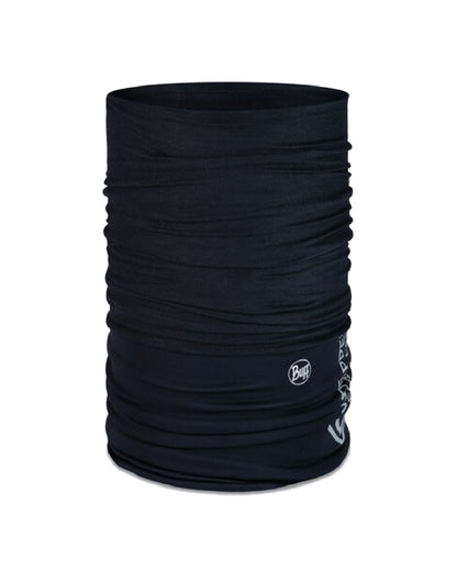 Buff Windproof Neckwear in Solid Black 