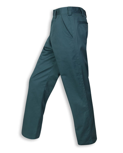Work trousers Hoggs of Fife Bushwhacker Thermal Stretch Trousers in Spruce 