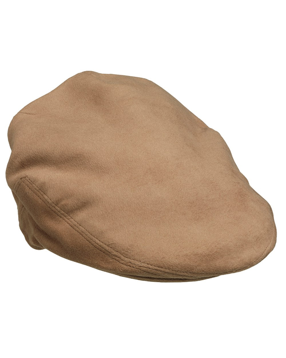 Camel Coloured Laksen Belgravia Flat Cap On A White Background 