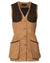 Camel Coloured Laksen Lady Belgravia Beauly Shooting Vest On A White Background #colour_camel