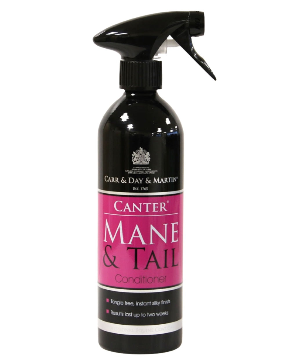 Carr &amp; Day &amp; Martin Canter Mane &amp; Tail Conditioner Spray 500ml on white background