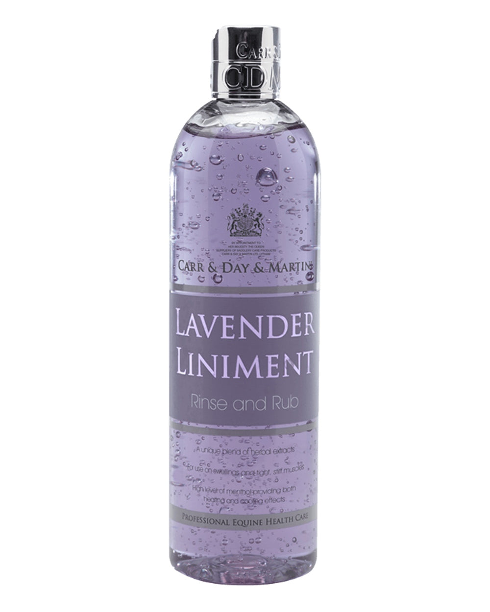 Carr &amp; Day &amp; Martin Lavender Liniment 500ml on white background