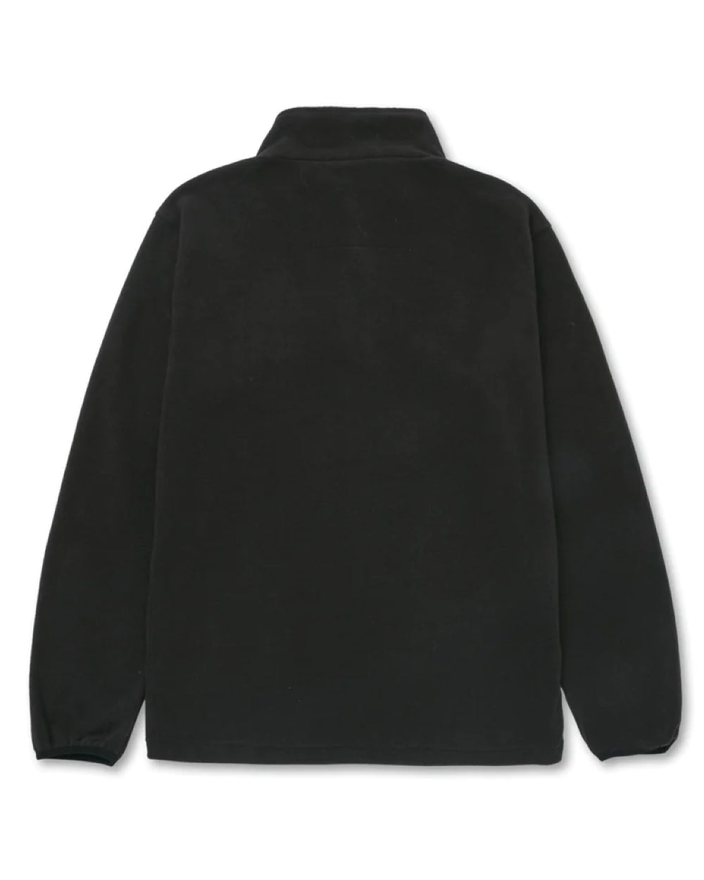 Caterpillar Quarter Zip Microfleece in Black/Yellow 