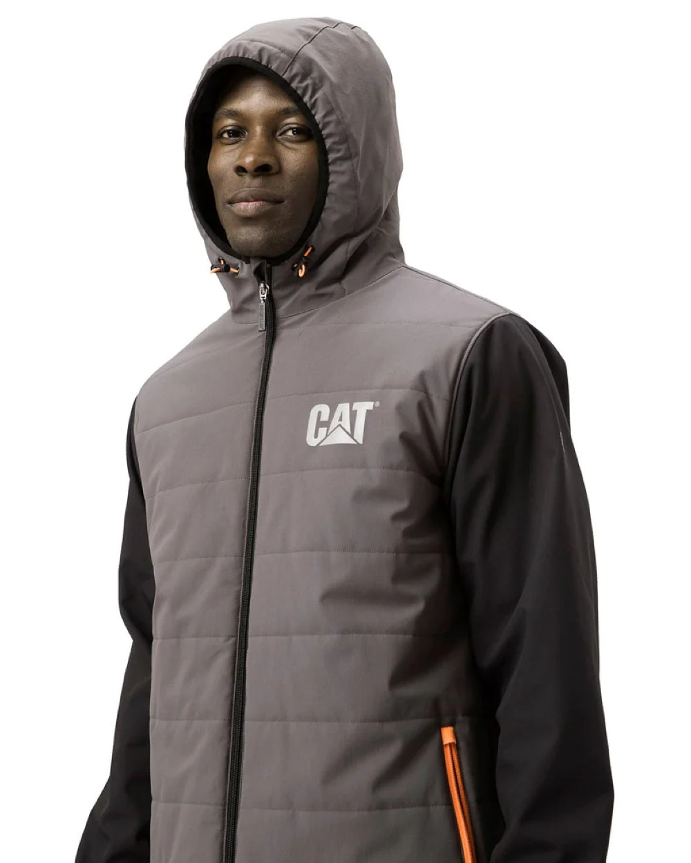 Caterpillar Tech Hybrid Jacket in Magnet 