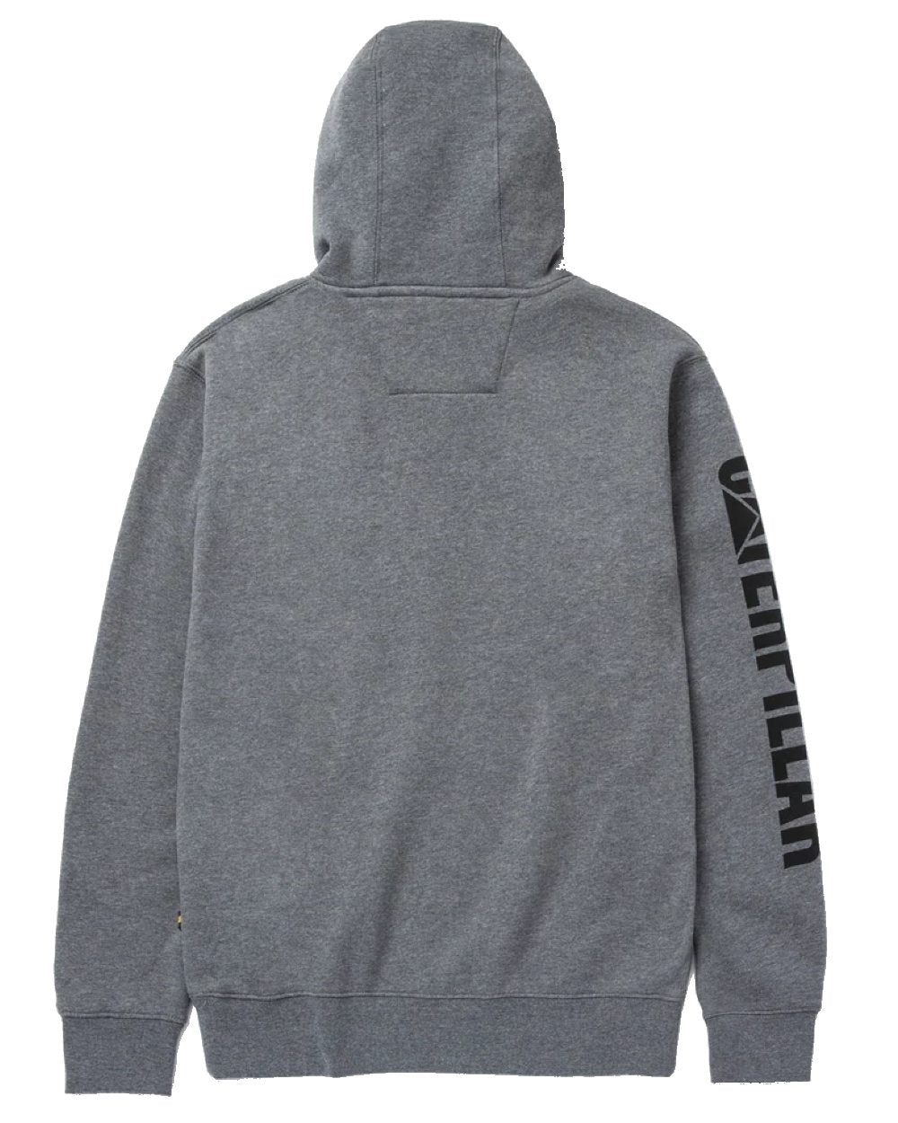 Caterpillar Trademark Banner Hooded Sweatshirt in Dark Grey 