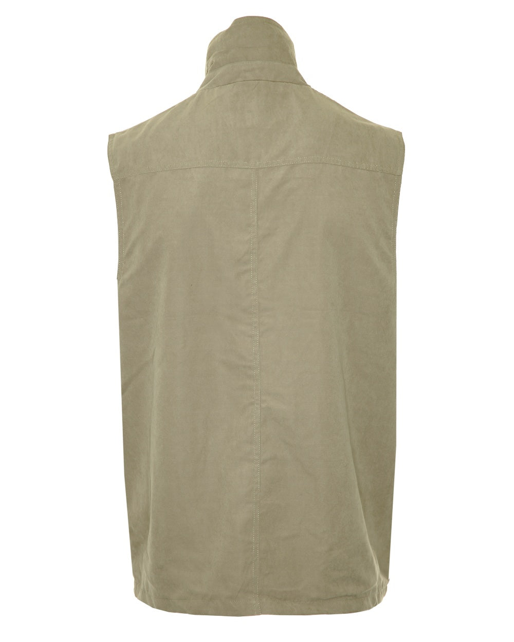 Stone coloured Champion Farnham Gilet on white background 