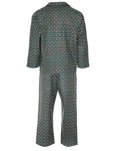 Champion Diamond Pyjamas 100% Cotton in Teal Green 