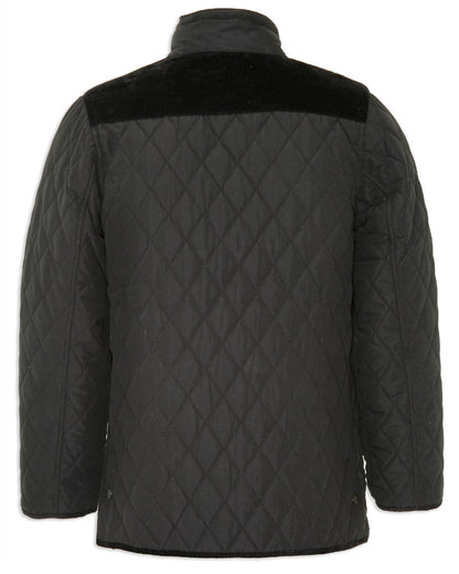 Champion Lewis Diamond Quilted Jacket in Black 