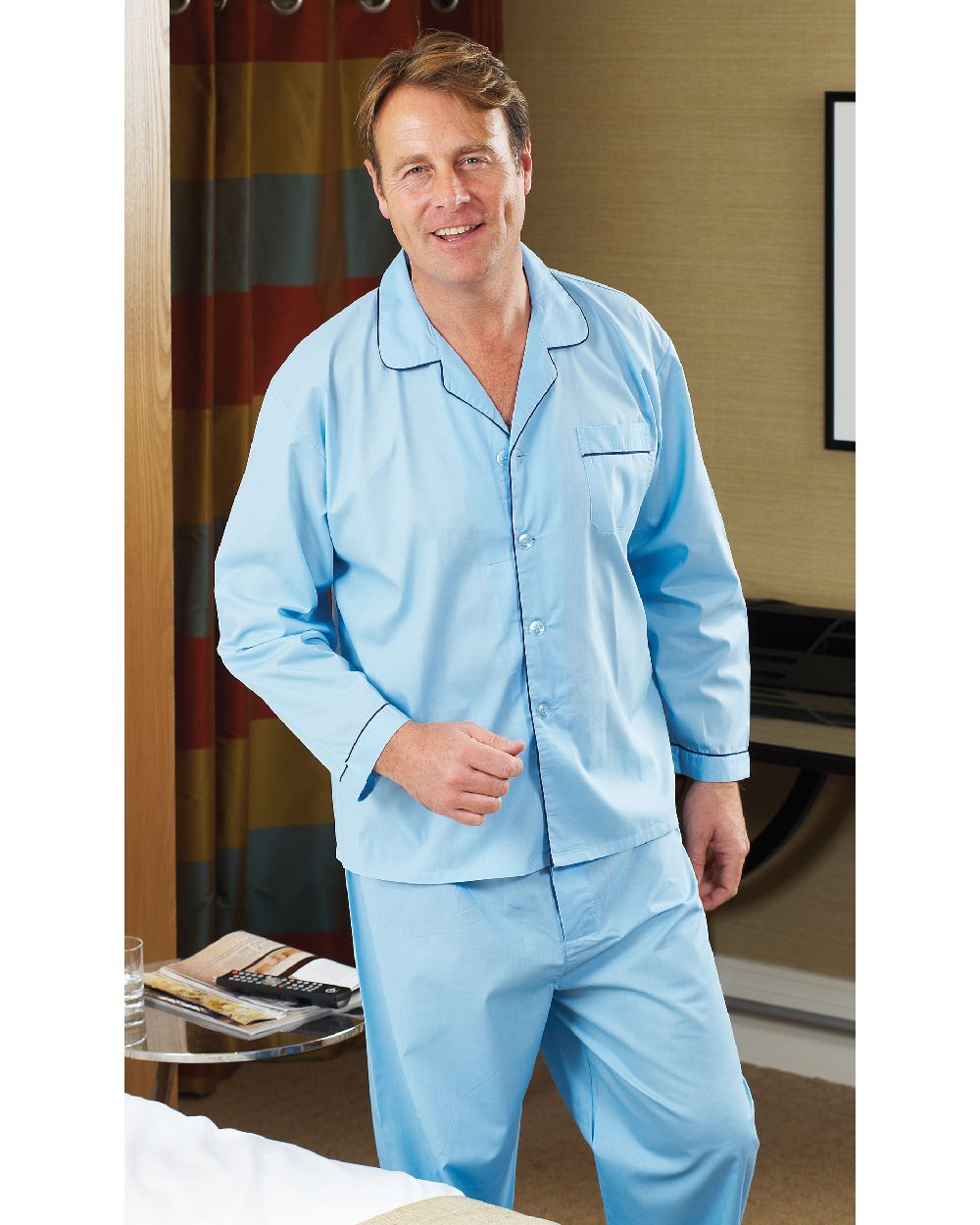 Mens Champion Paisley Brushed Cotton Pyjama Set Sizes S up to 3XL
