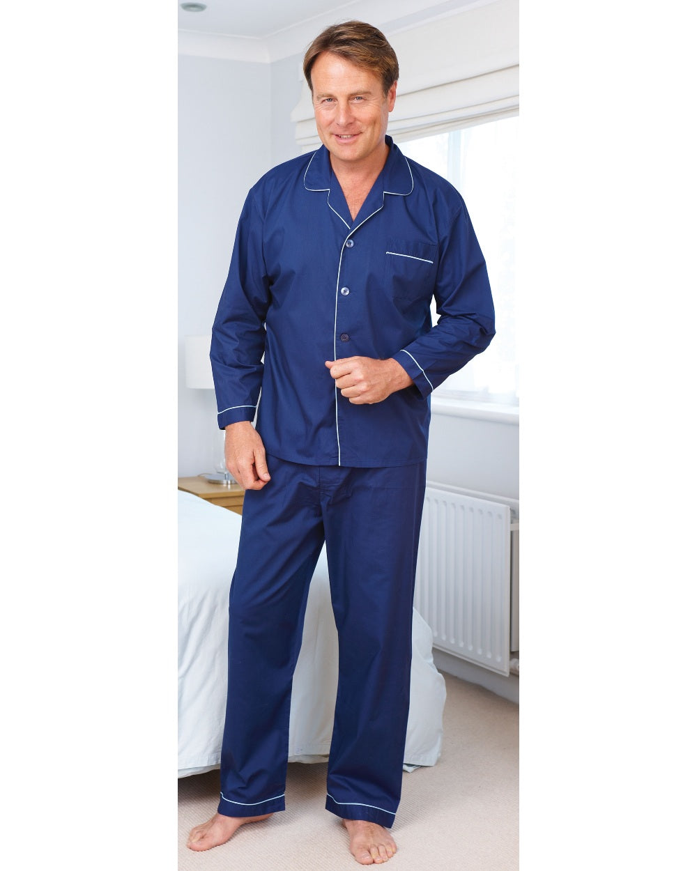 Champion Oxford Pyjamas in Navy 