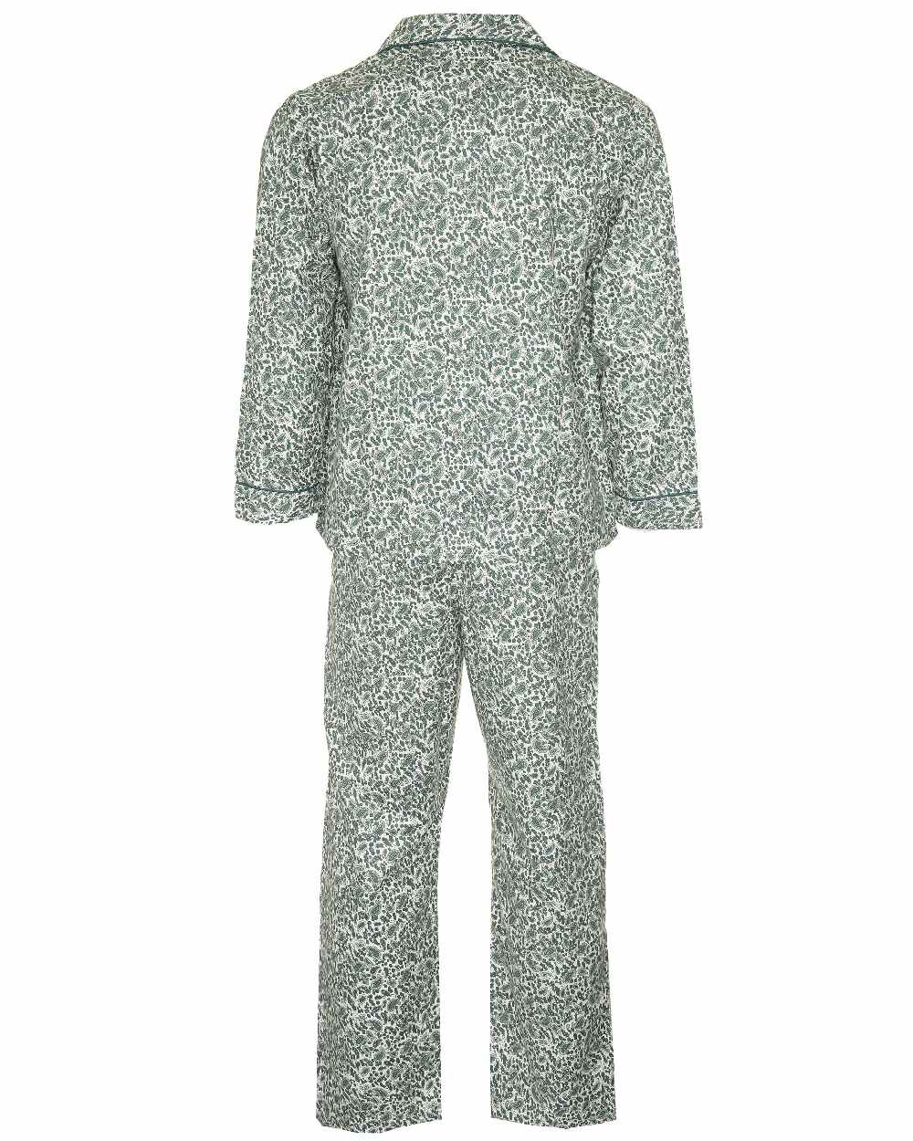 Champion Paisley Pyjamas 100% Cotton in Green 