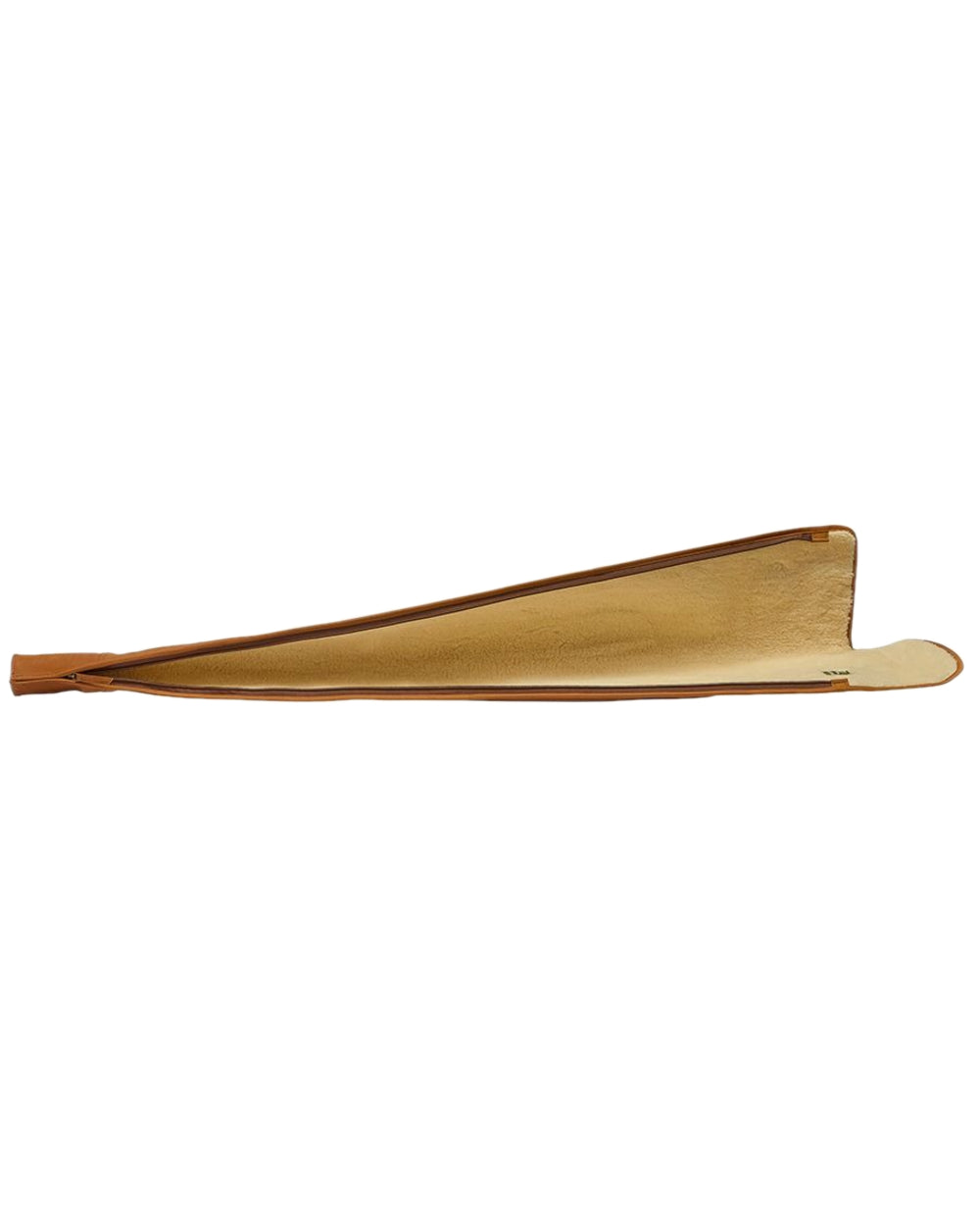 Tan Coloured Chatham Premium Antique Oiled Leather Gun Slip on white background 