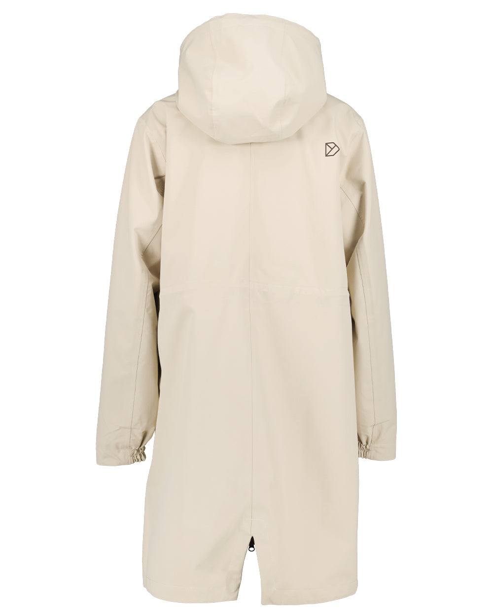 Clay Beige Coloured Didriksons Marta Womens Parka 3 On A White Background 