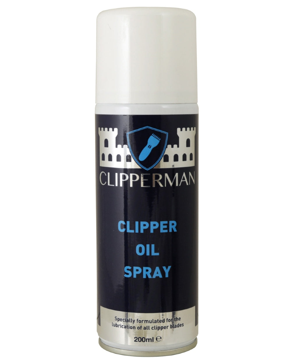 Clipperman Clipper Oil Spray 200ml on white background