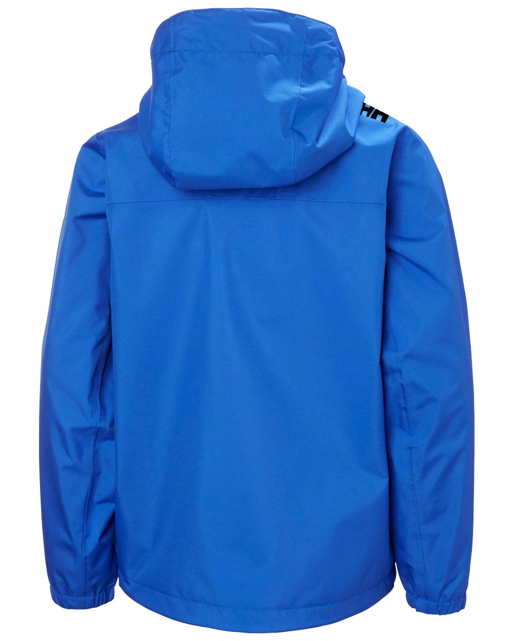 Cobalt 2.0 Coloured Helly Hansen Junior Childrens Crew Hooded Jacket On A White Background 