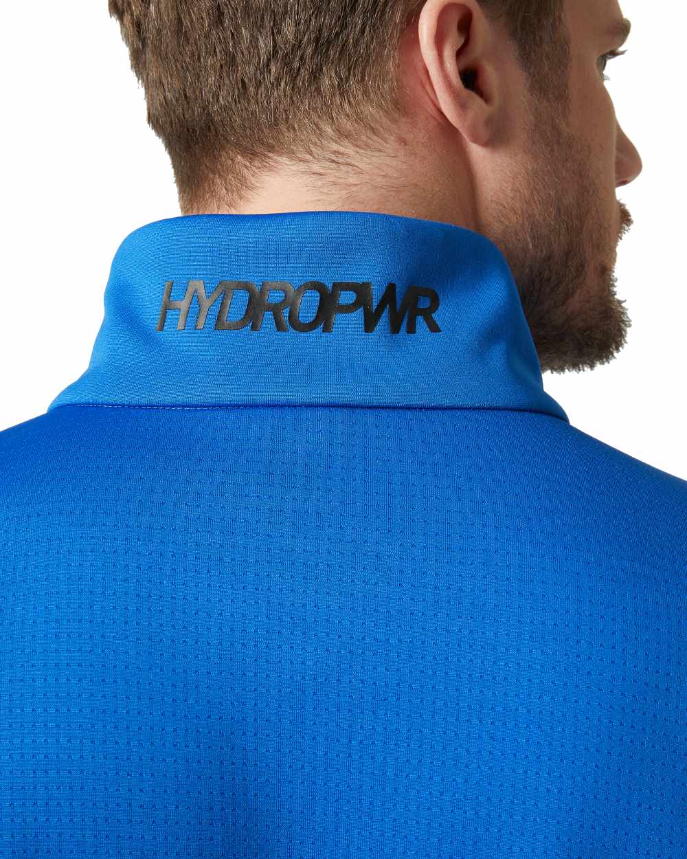 Cobalt coloured Helly Hansen Mens HP Fleece Jacket 2.0 on white background 