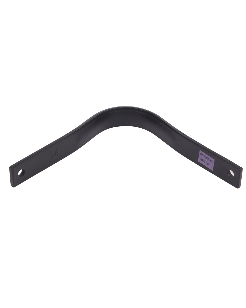 Black grape coloured Collegiate Optifit Gullet Series III on white background 