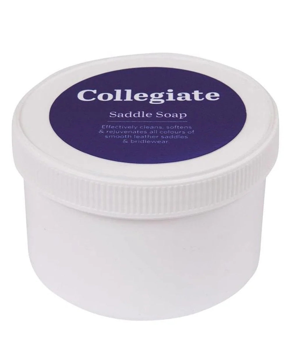 Collegiate Saddle Soap 350g on white background