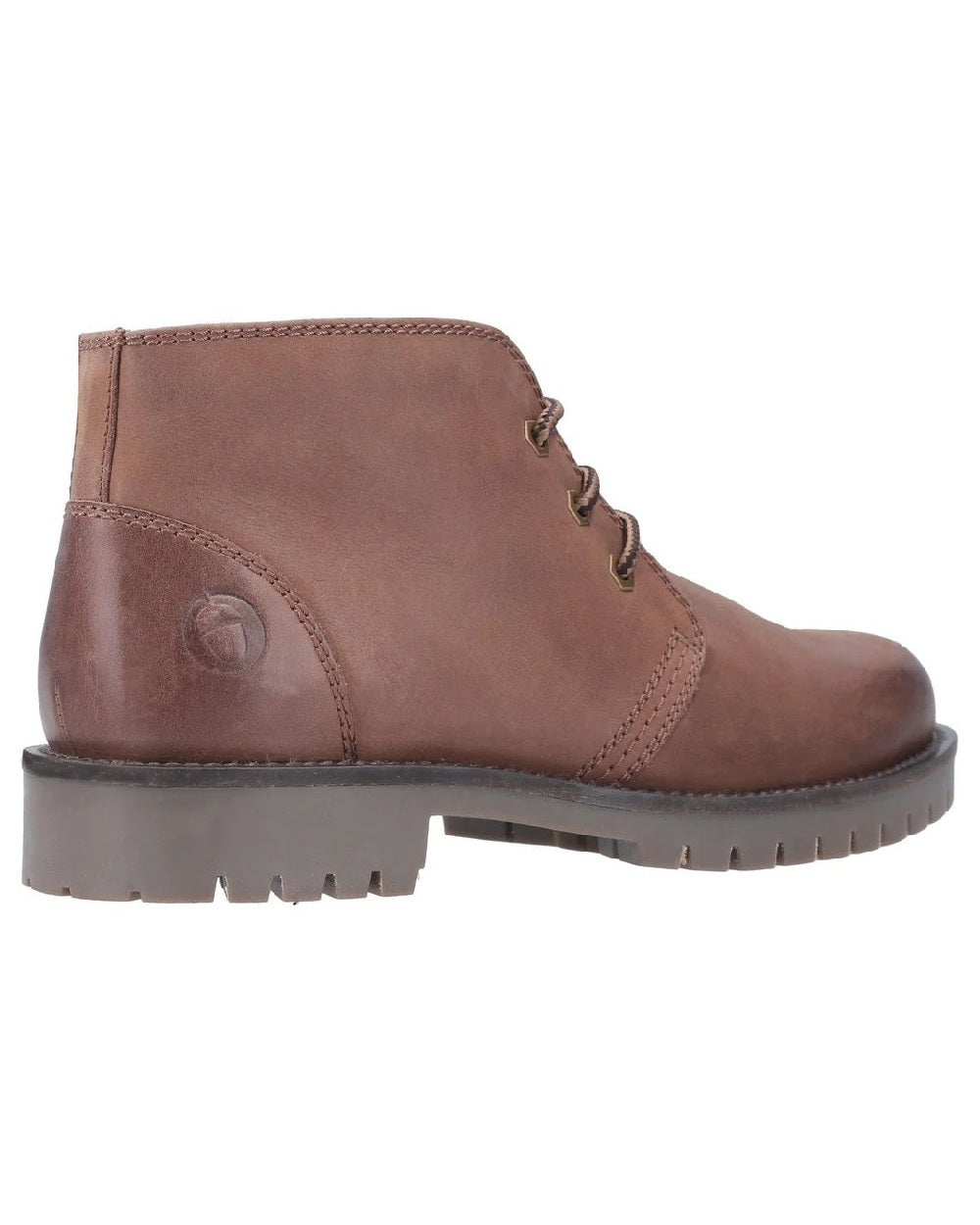 Tan Coloured Cotswold Mens Stroud Boots on white background 