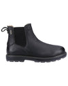 Black coloured Cotswold Snowshill Chelsea Boots on white background #colour_black
